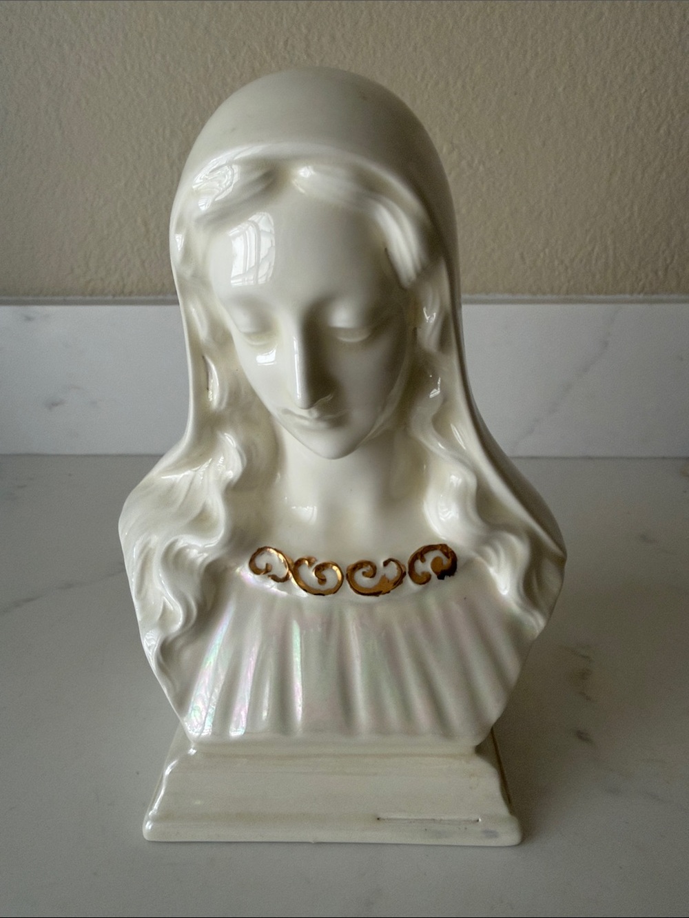 Vintage Bust of Mary Holland Mold